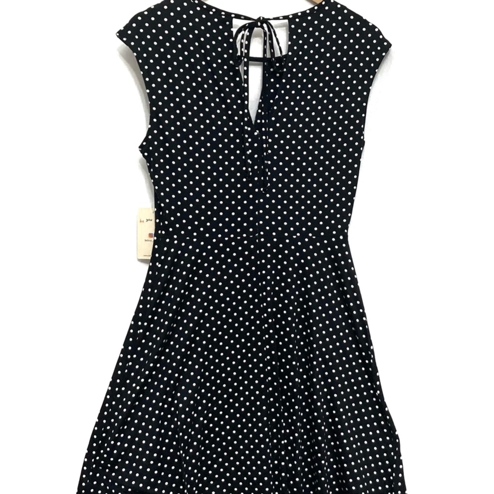 Bebop Polka Dot A-line Dress - Picture 7 of 8